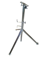 Lampestativ, 3 ben, 1,00 -  2,50 m.