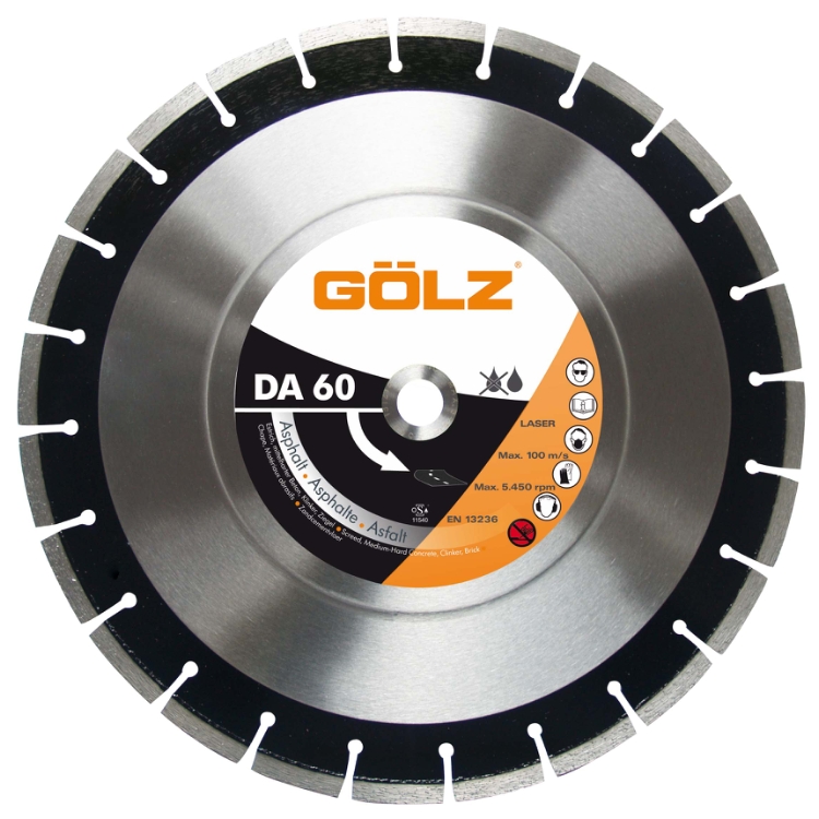 Gölz DA 60, Ø300x25,4 mm, Diamantskive