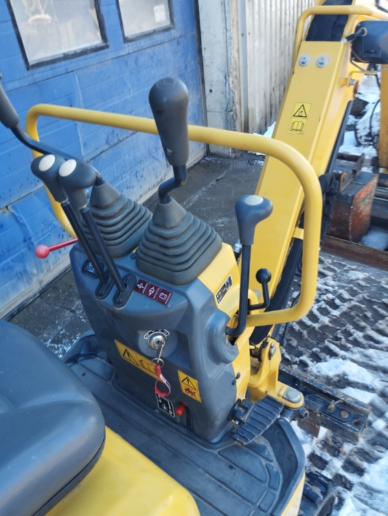Yanmar SV08-1c, Brugt minigraver