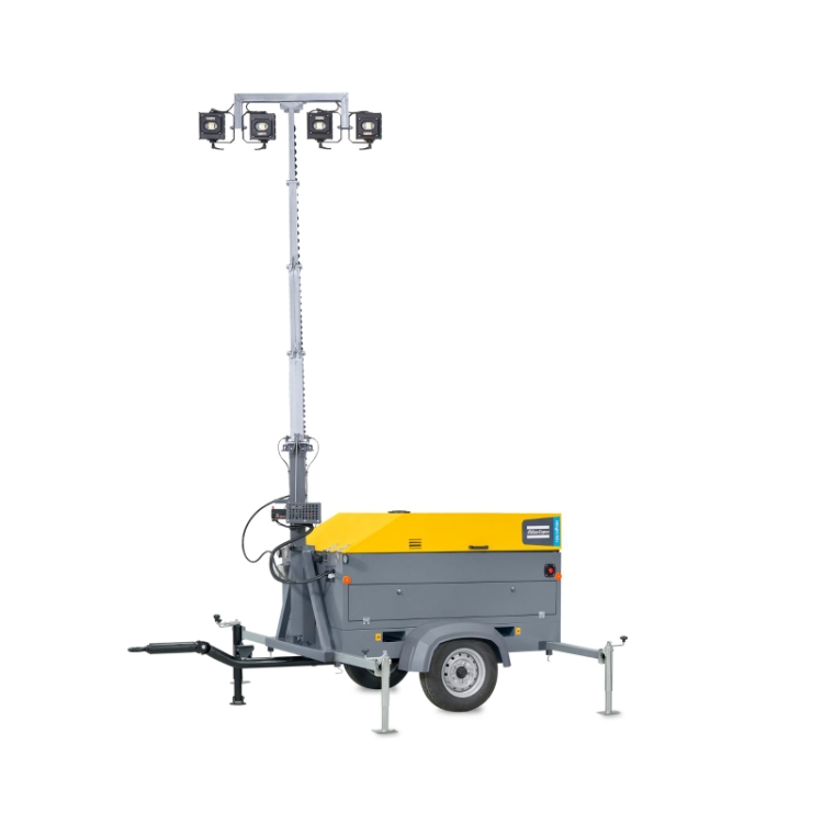 Atlas Copco HiLight S2+, Lysmast
