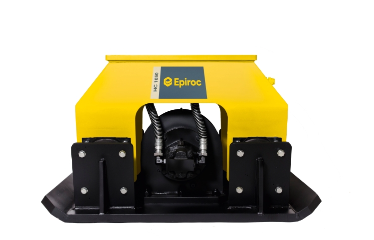 Epiroc HC1050 Pladevibrator (360° rotation), Maskinbåren