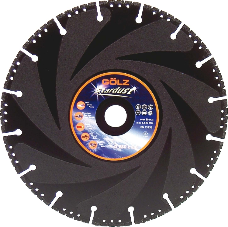 Gölz Stardust, Ø350x20 mm, Diamantskive