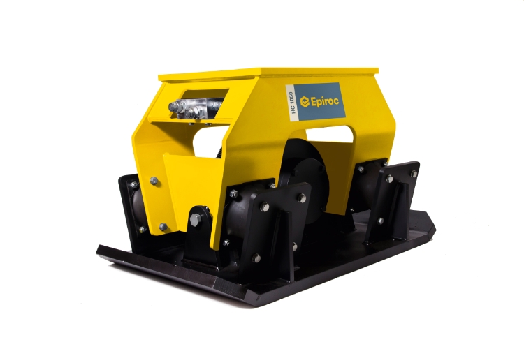 Epiroc HC1050 Pladevibrator (statisk), Maskinbåren