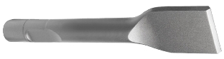 Asfaltmejsel, Ø40 mm, 100x400 mm