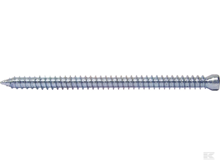 Betonskrue, 7,5x62 mm, 100 stk u/hoved