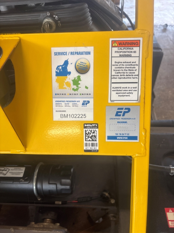 Atlas Copco BG910, Brugt dobbelt glittemaskine