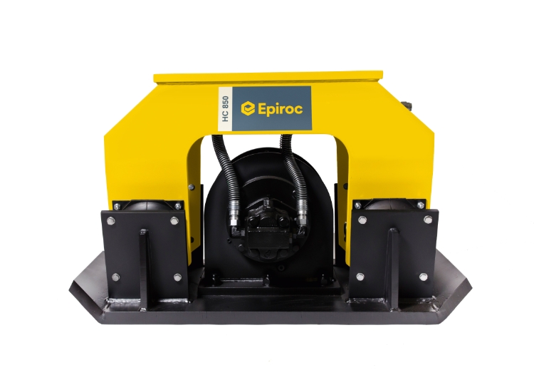 Epiroc HC850 Pladevibrator (360° rotation), Maskinbåren