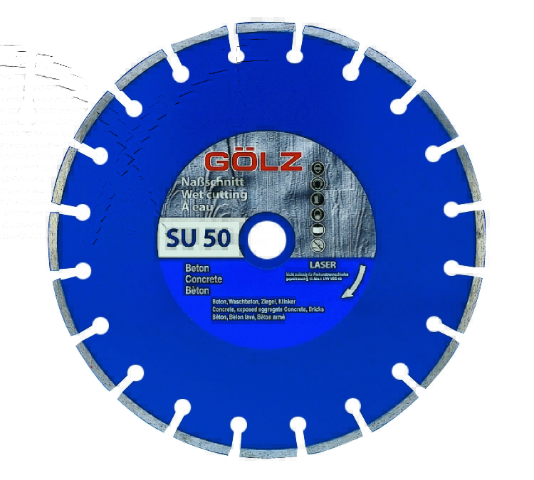 Gölz SU 50, Ø350x25,4/30 mm, Diamantskive