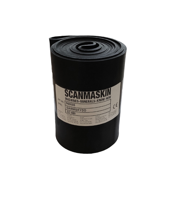 Tætningsliste t/Scanmaskin SC-650 Gulvslibemaskine