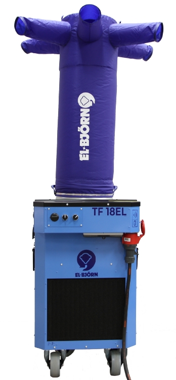 El-Björn TF18EL EBS, Varmeblæser