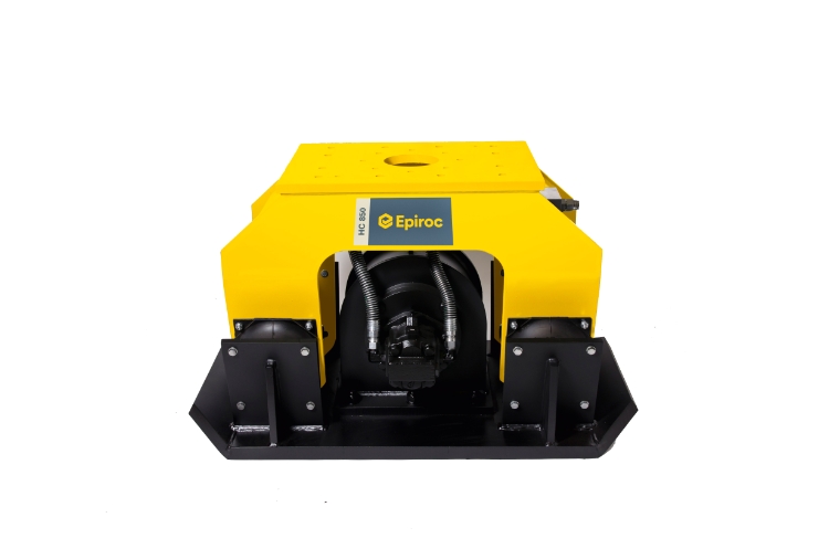 Epiroc HC850 Pladevibrator (360° rotation), Maskinbåren