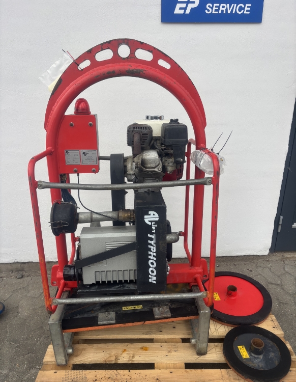 AL-lift Typhoon 1000, Brugt vakuumløfter