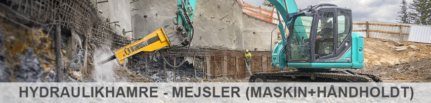 Atlas Copco Hydraulikhamre og mejsler