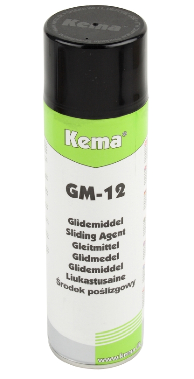 Kema Glidemiddel GM-12, Spray, 500 ml