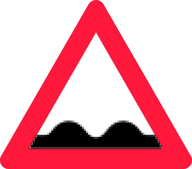 Advarselstavle A37, 70 cm