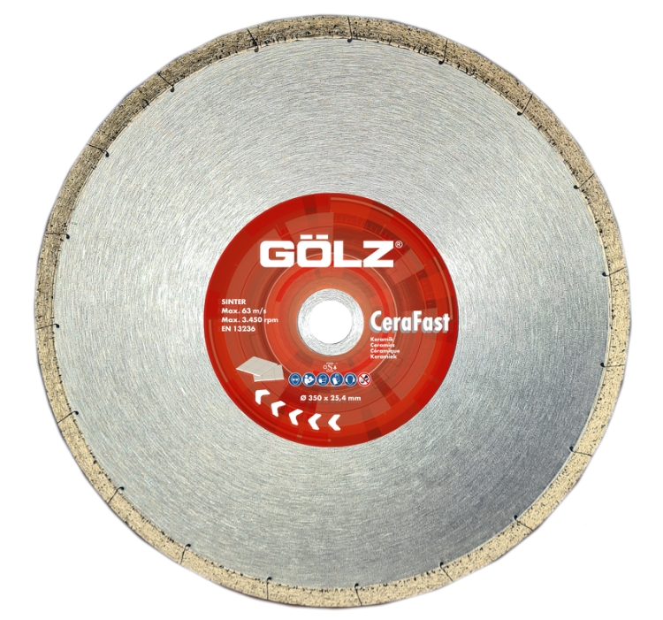 Diamantskive CeraFast 250x25,4mm