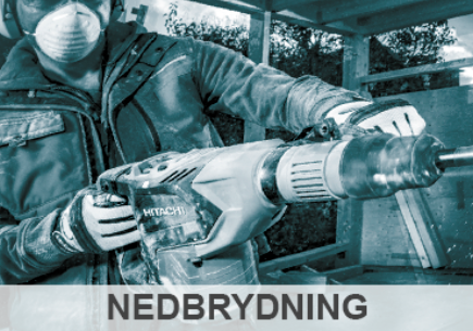 Nedbrydning - Alle skarpe tilbud, ift. værktøj til nedbrydning