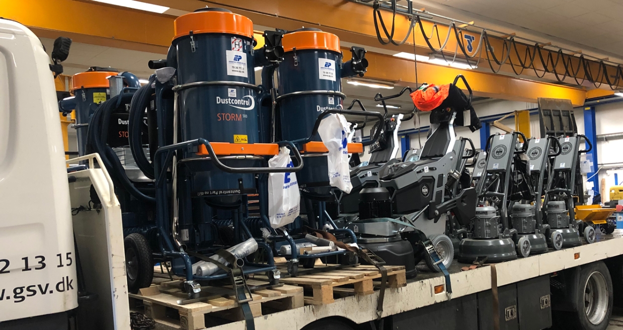 HTC og Dustcontrol til GSV