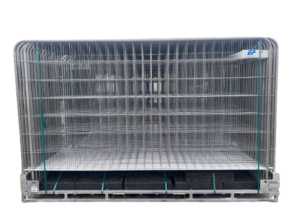 Byggepladshegnssæt, m/runde hjørner