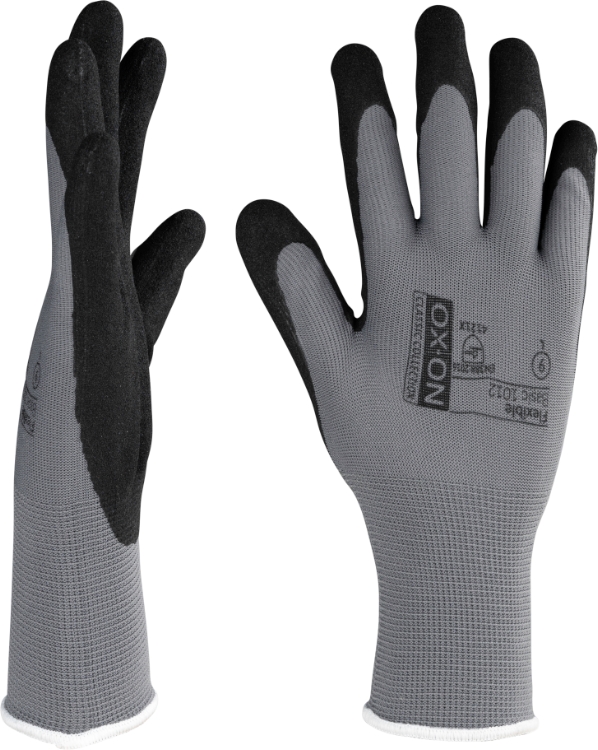 OX-ON Arbejdshandske Flexible Basic 1012 Str.09