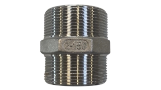 2" Nippelrør, Udv. gevind