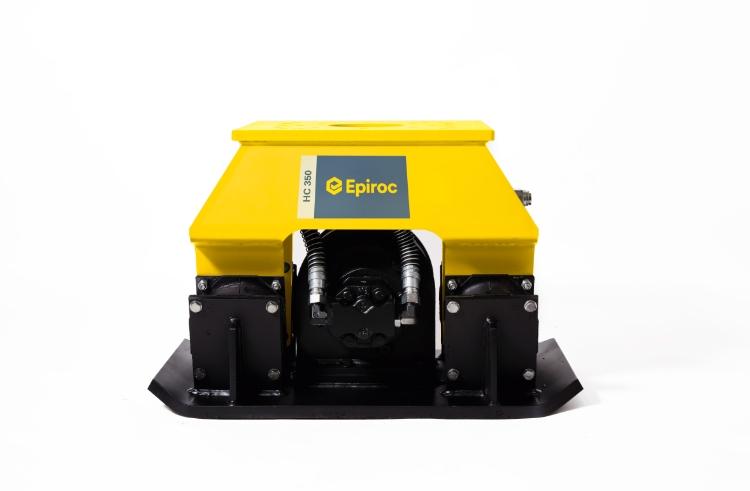 Epiroc HC350 Pladevibrator (statisk), Maskinbåren