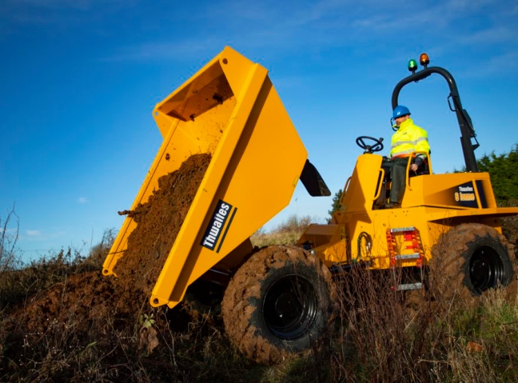 Thwaites 6 tonne m/drejelig tip