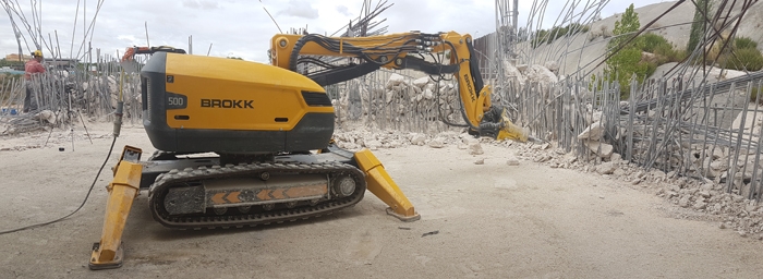 Brokk 500, Nedbrydningsrobot