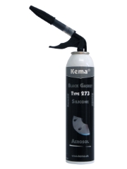 Kema Gasket Aerosol Black RTV, Dåse, 215 ml