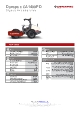 Teknisk datablad, Dynapac CA1400PD