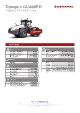 Teknisk datablad, Dynapac CA3600PD