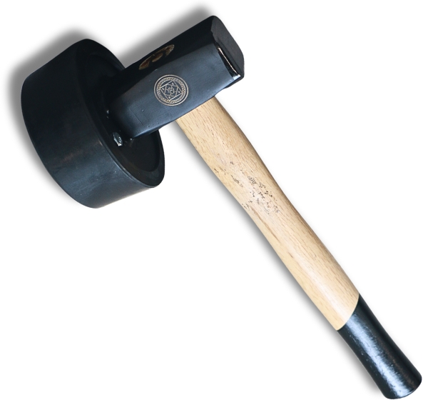 Fliselæggerhammer Sort