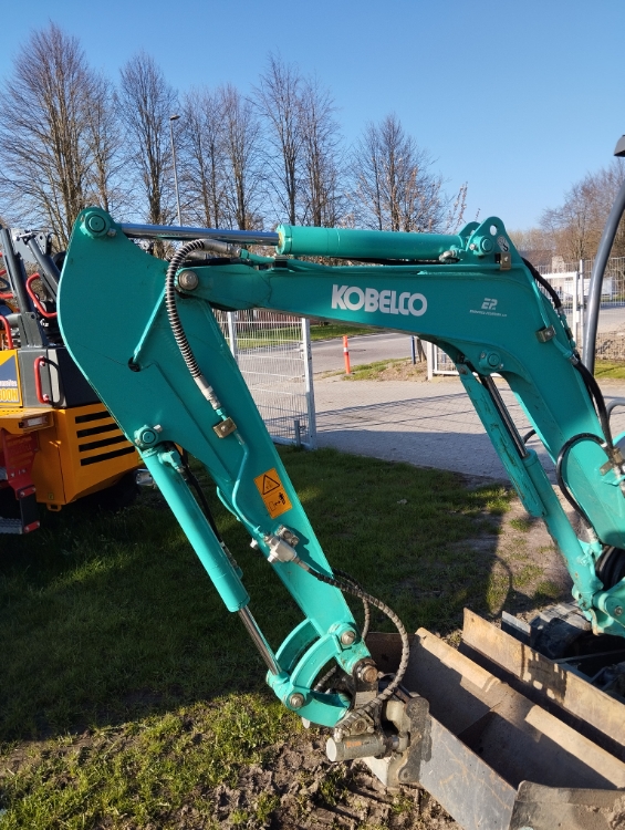 Kobelco SK17SR-3E Canopy, Brugt minigraver