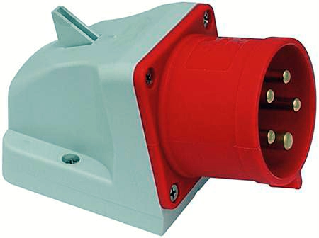 Vægindtag, 16A, 400V