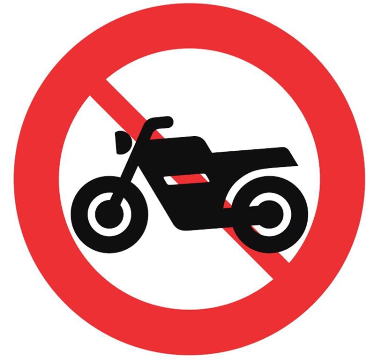 Forbudstavle C25.2, Ø70 cm