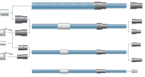 Tilslutningsmuffe, Ø32/32 mm