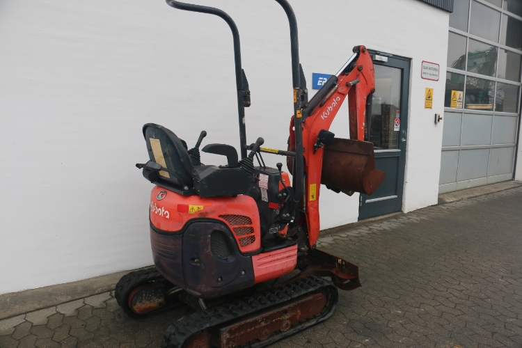 Kubota U10-3, Brugt minigraver