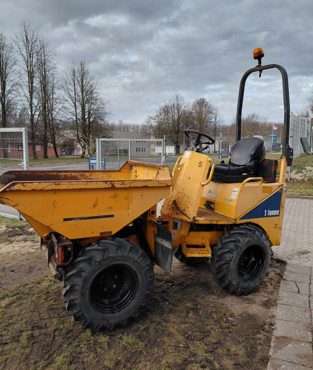 Thwaites 1 Tonne m/højtip, Brugt dumper