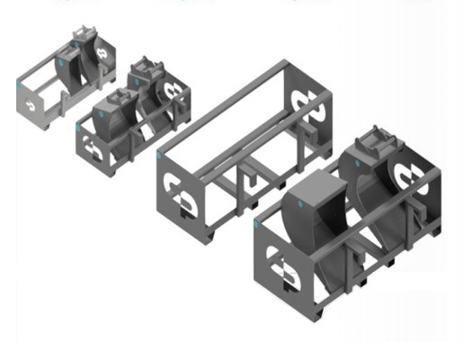 CP T3 Skovlbur, 1 række