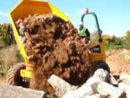 Thwaites 4,5 Ton, m/drejelig tip