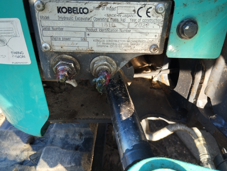 Kobelco SK17SR-3E Canopy, Brugt minigraver