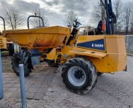 Thwaites 6 Tonne m/drejelig tip, Brugt dumper