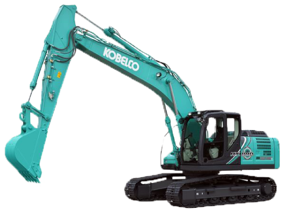 Kobelco SK210 - Hybrid gravemaskine