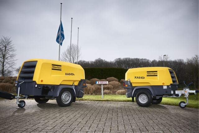 Atlas Copco XAS 38-7, Kompressor