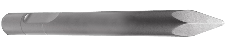 Spidsmejsel, Ø65 mm, 600 mm