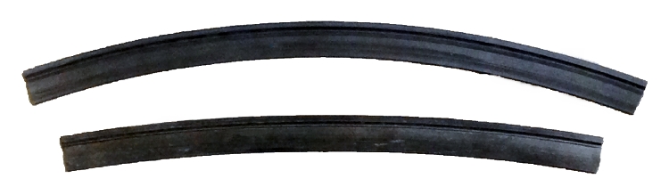 Gummilister, 400 mm, 2 stk