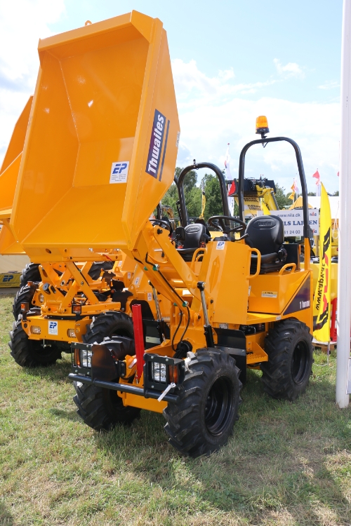 Thwaites 1 Ton, m/front højtip, smal