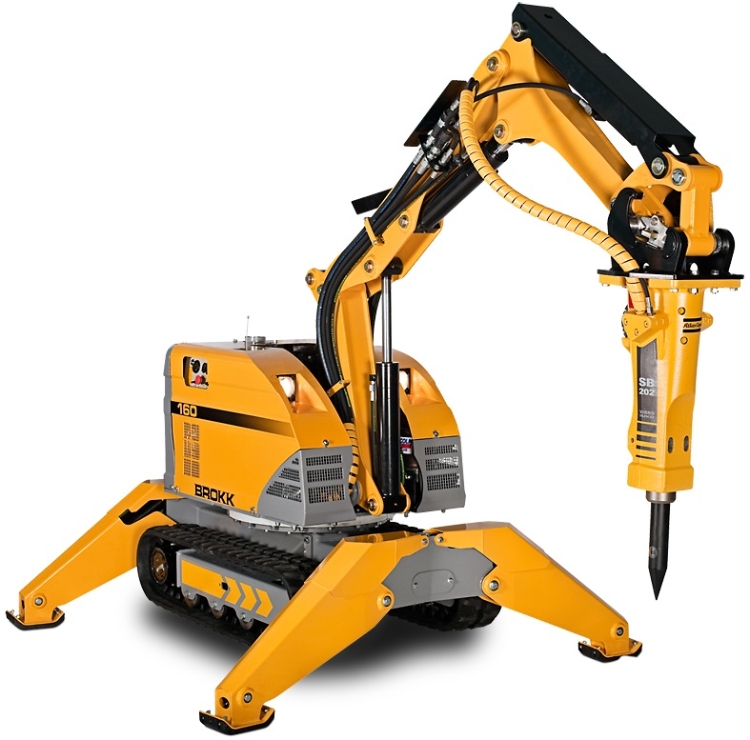 Brokk 160, Nedbrydningsrobot