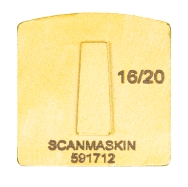 WSM Gold, 12 mm, #16/20, Single