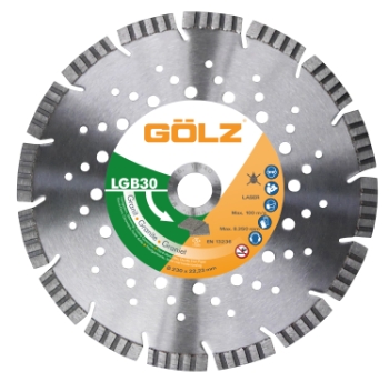 Gölz LGB 30, Ø125x22,2 mm, Diamantskive
